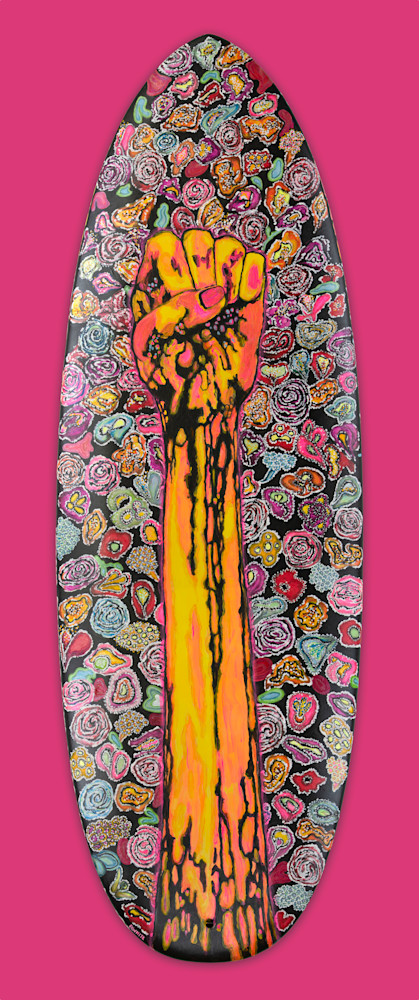 Enraged & Engaged | Pink Photography Art | Brian White Photography & Art