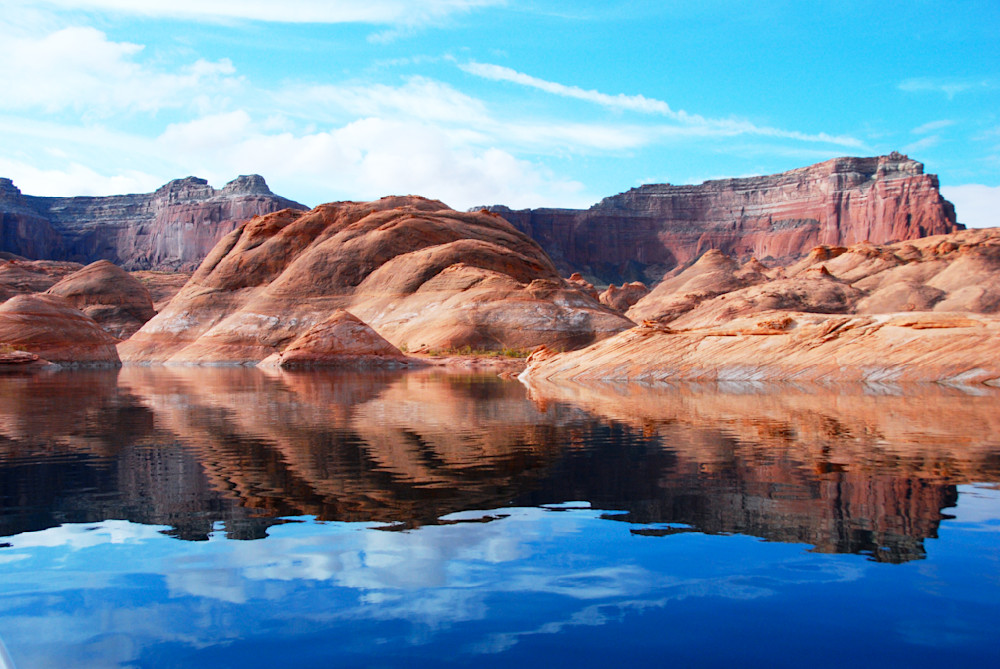 Lake Powell Reflection Canyon Art | Ruth Westreich 