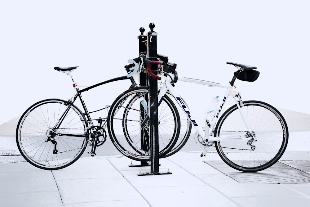 Symmetric Bicycles Photography Art | Playful Gallery by Rob Harrison