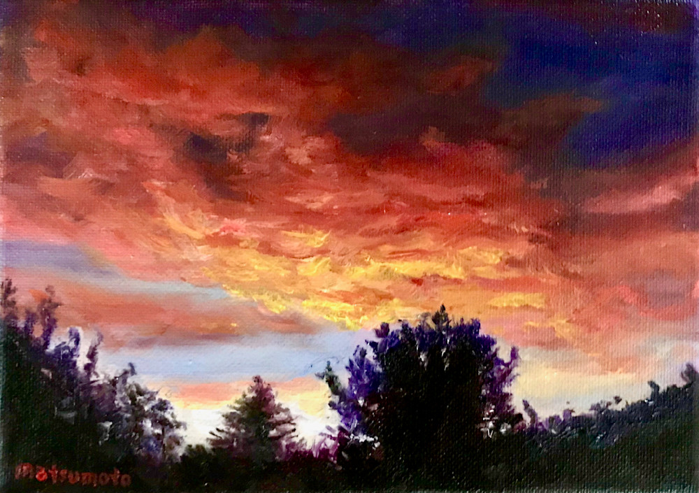 Carmel Valley Sunset Art | Edi Matsumoto Fine Art