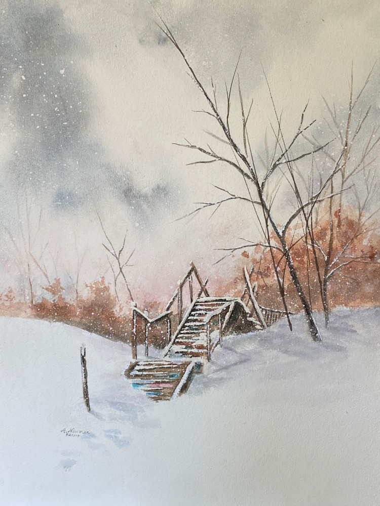 Snow Bound Art | Arlene Newman Designs