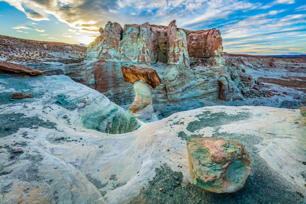 "Twilight's Symphony: Captivating Pastel Hues At Studhorse Point, Northern Arizona" Photography Art | D. Robert Franz Photography