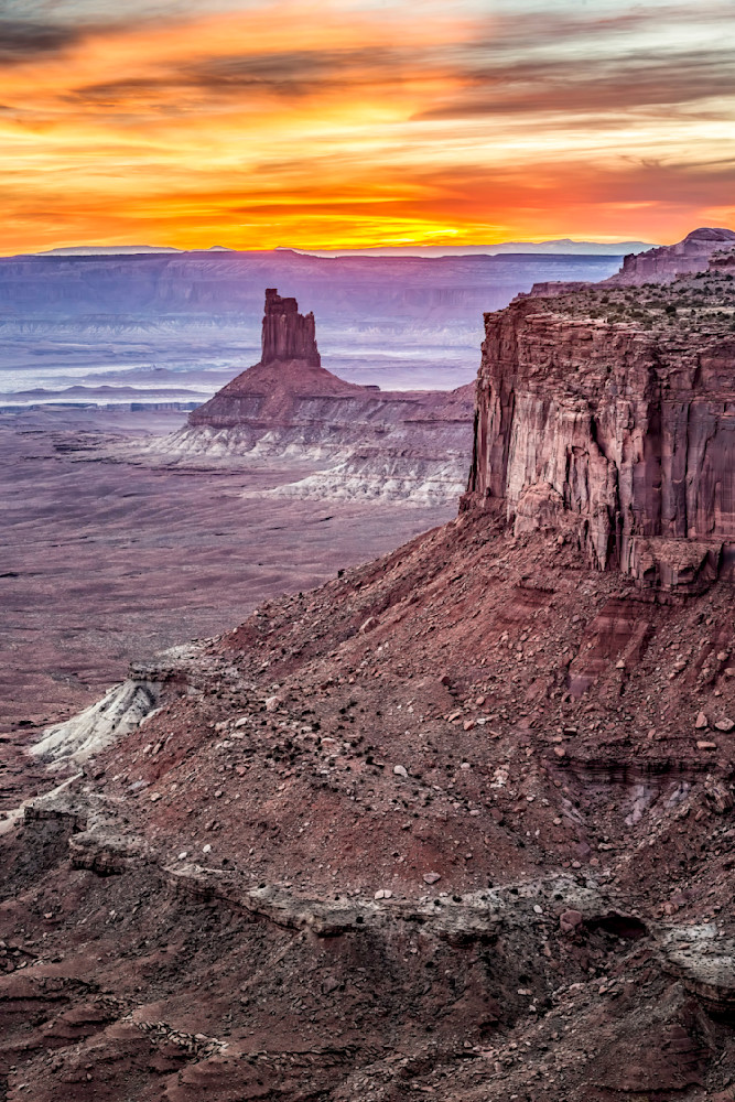 Sunset from Island in the Sky Canyonlands National Park