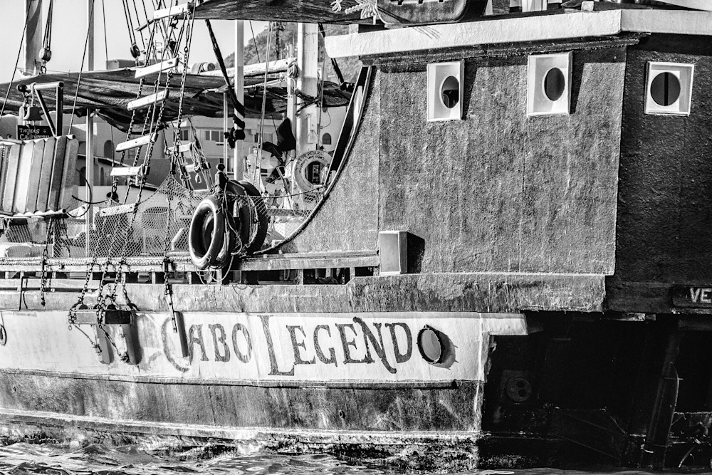 Cabo Legend Fishing Boat Photography Art | Julie Chapa Photography