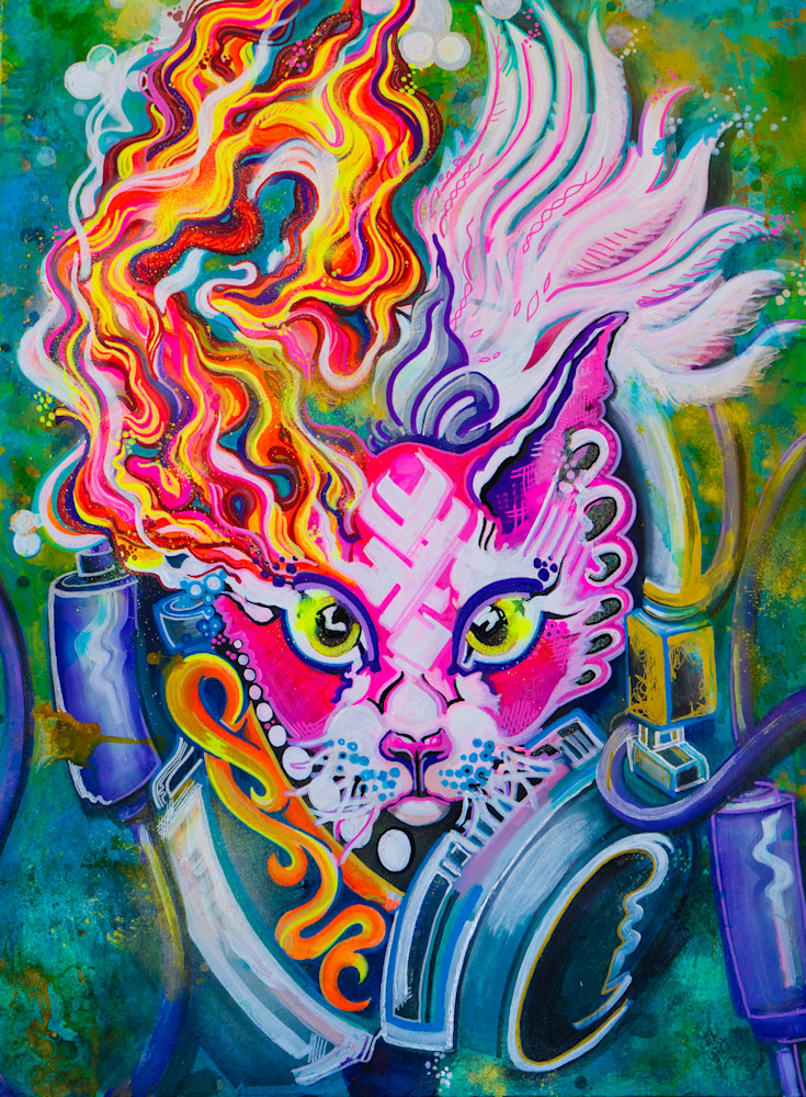 Beat Kitty Art | Art by Nugget LLC