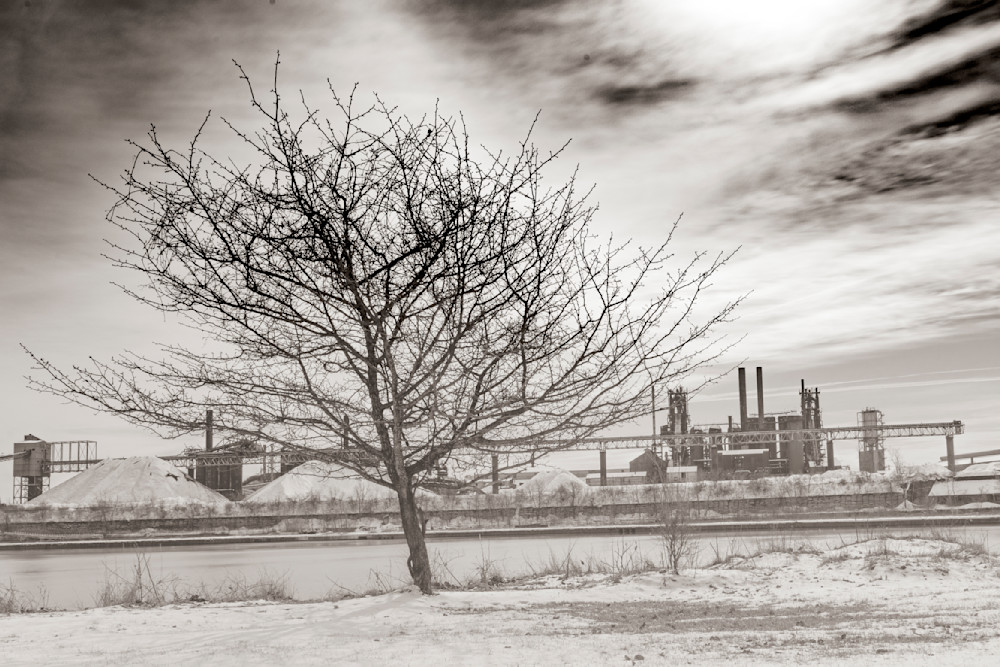 Winter Factory Photography Art | Marc Sherman Photography