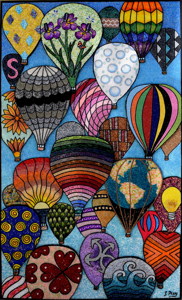 Balloon Explosion   Print Art | Sabrina Frey Fine Art