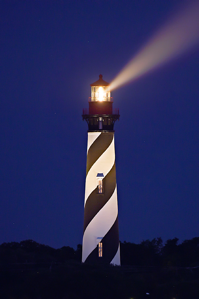 Beacon In The Night Photography Art | Don Kerner Photography