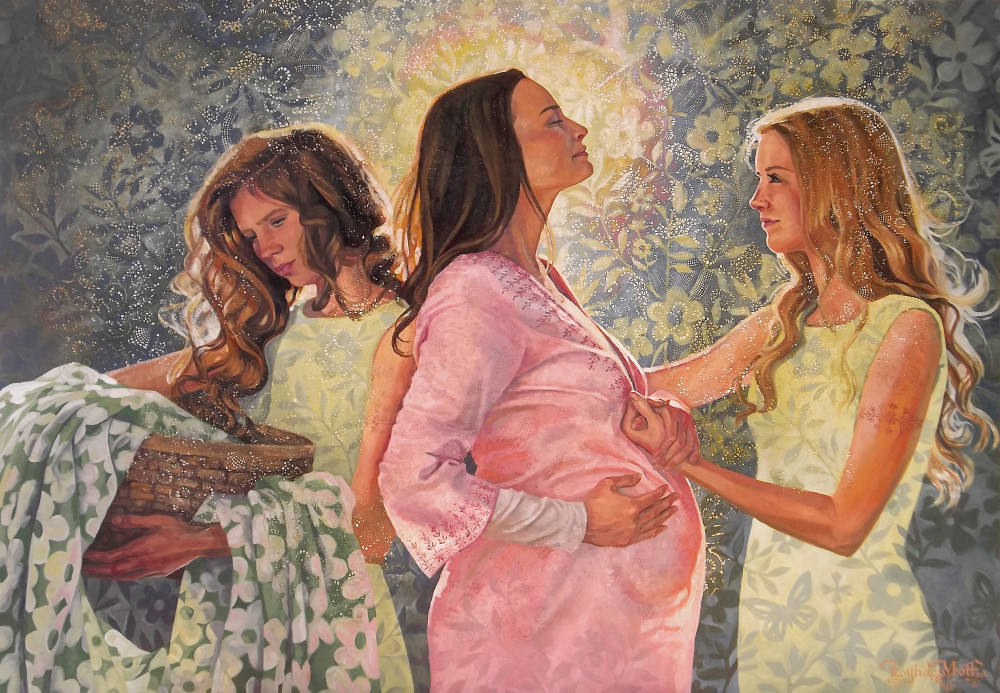 Mary And The Midwives Art | Cornerstone Art