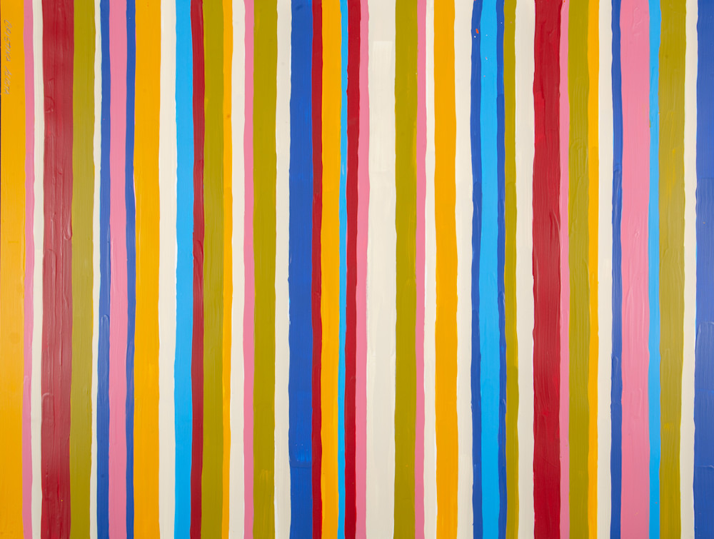 Spring Stripes  Art | Cristina Acosta Art & Design llc
