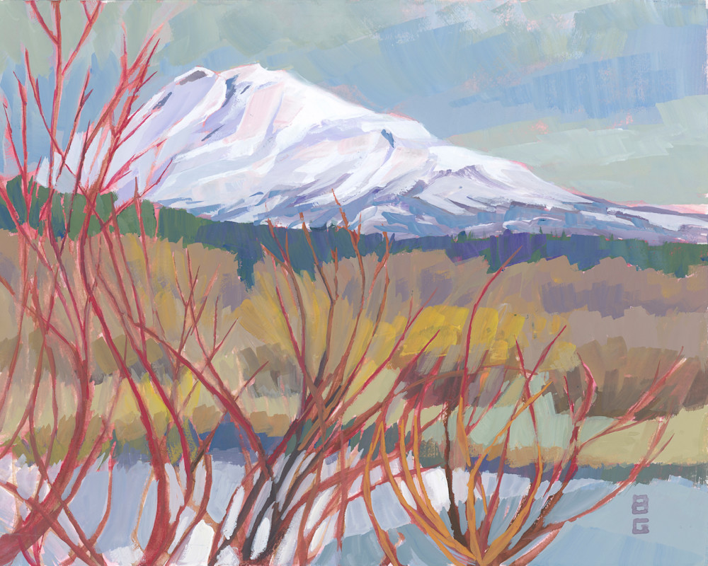 Mt Adams From Trout Lake Art | Beth Grant Art