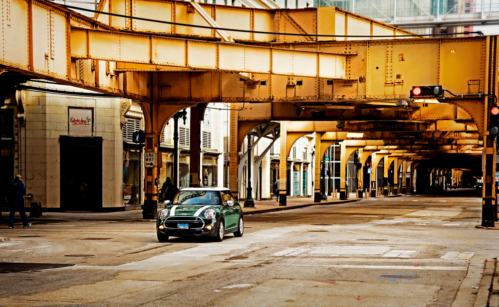 Mini In The City  Photography Art | Gail Wiley Thompson Photography