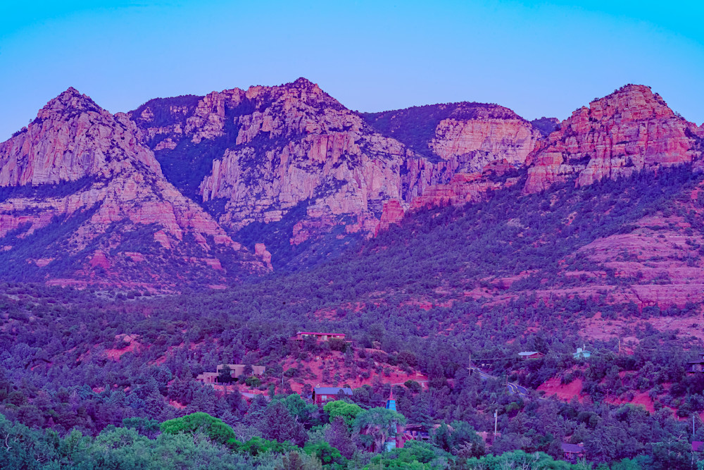 Calming Shot Of Red Rocks Sedona, Arizona Fine Art Print Art | McClean Photography