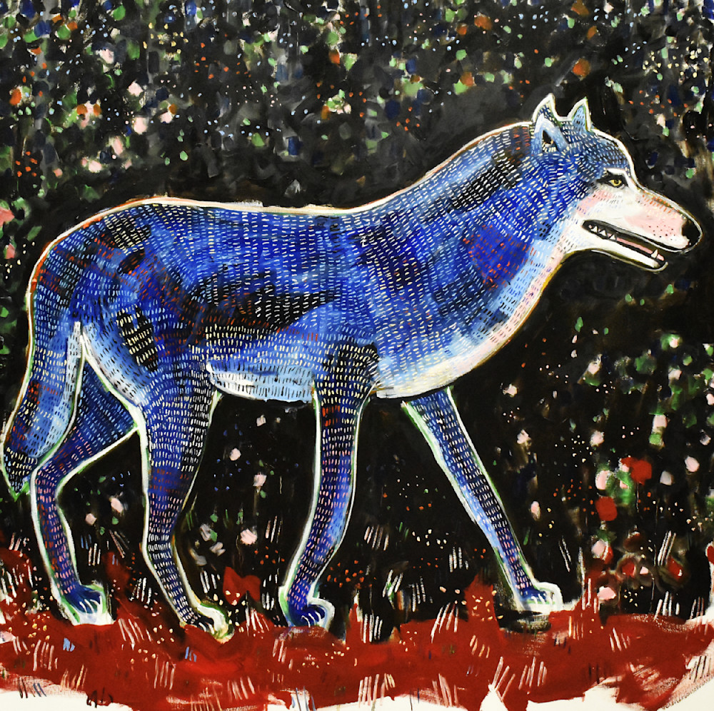 Thewalkingwolf Art | eddie hamilton art