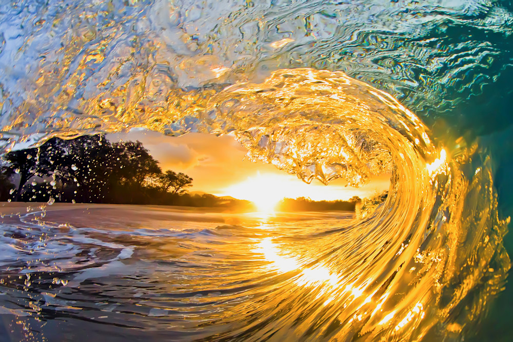 Sunrise Barrel Photography Art | Window To Paradise