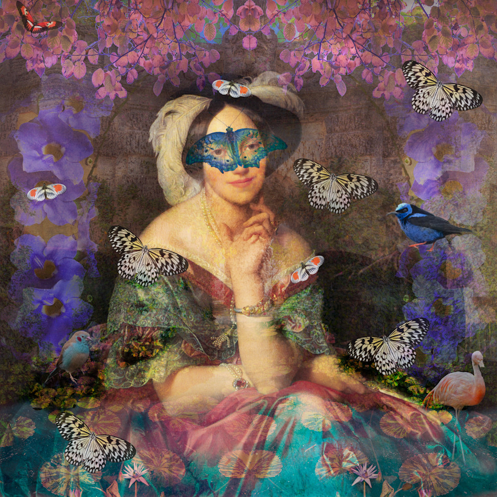 Baronne De Rothschild In Paradise After Ingres Art | Sondra Wampler | fine art
