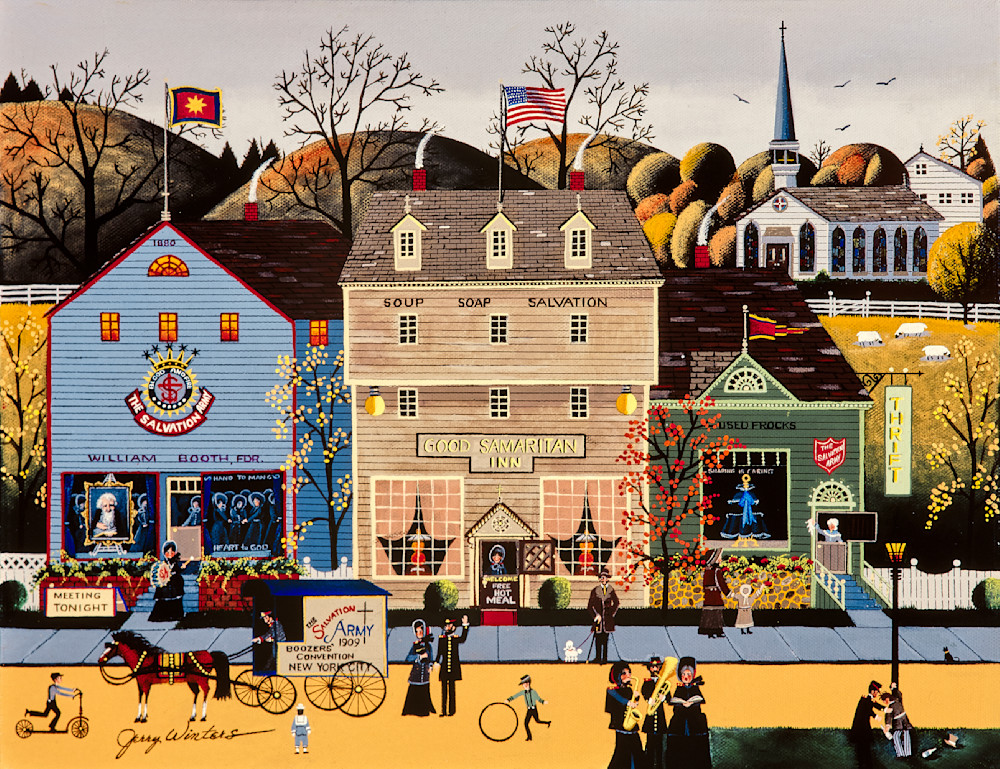 Salvation Army Good Samaritan Inn Art | Jerry Winters Fine Art Gallery