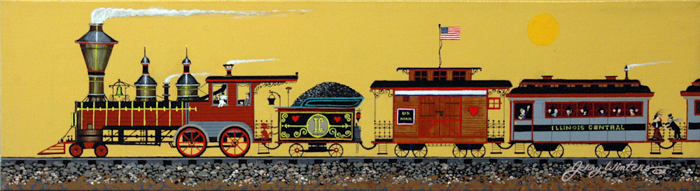 Il The Train Art | Jerry Winters Fine Art Gallery