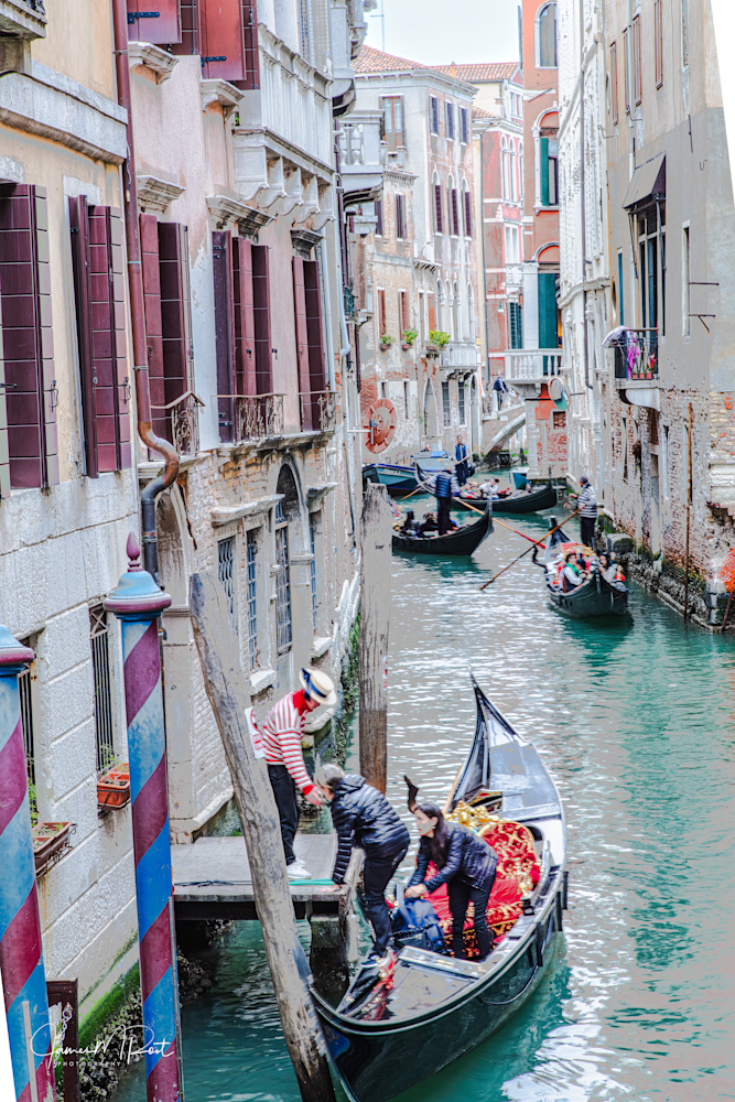 Venice Canal Scene V Art | JRootGallery.com