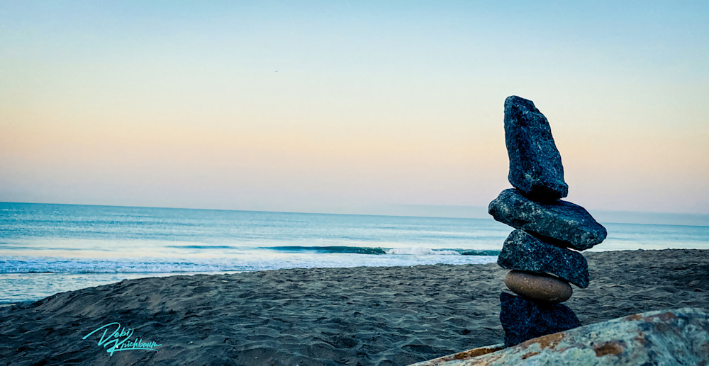 Stacked Rocks Large Art | Whiskers and Waggers