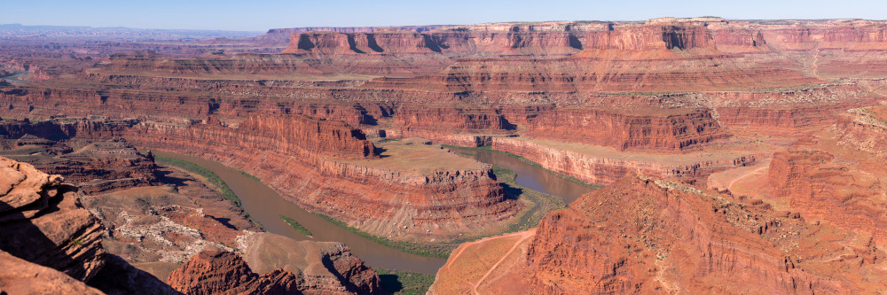 Deadhorse Point Panorama Photography Art | 4 points photography