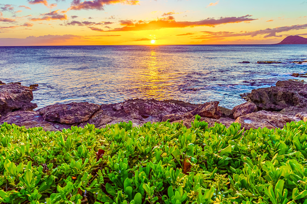 Paradise Cove Sunset, Hawaii Fine Art Print Art | McClean Photography