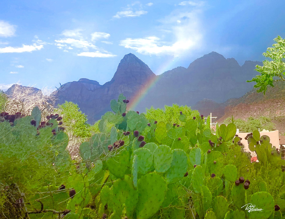 Zion National Rainbow Art | Whiskers and Waggers