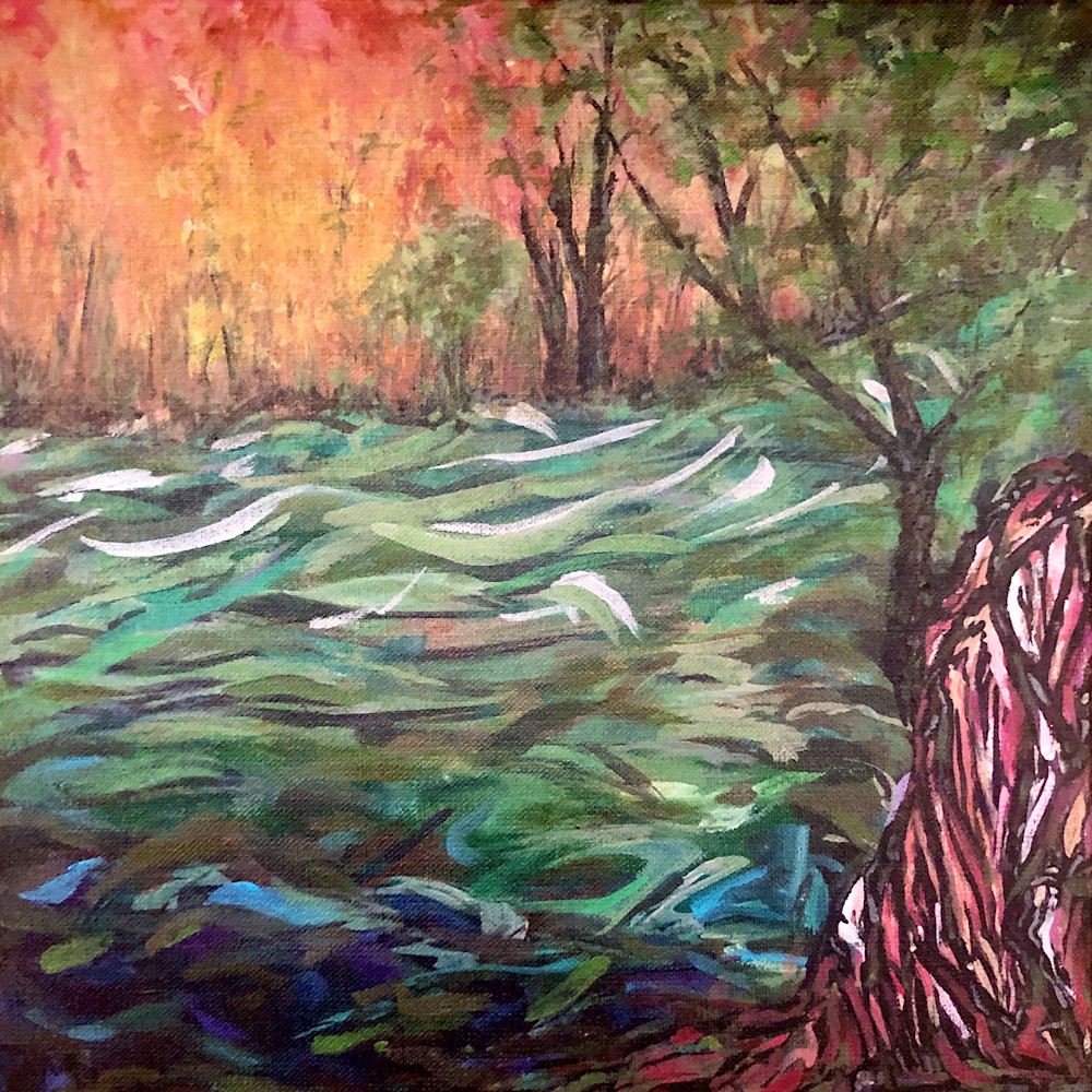 Sunrise in the Field - print