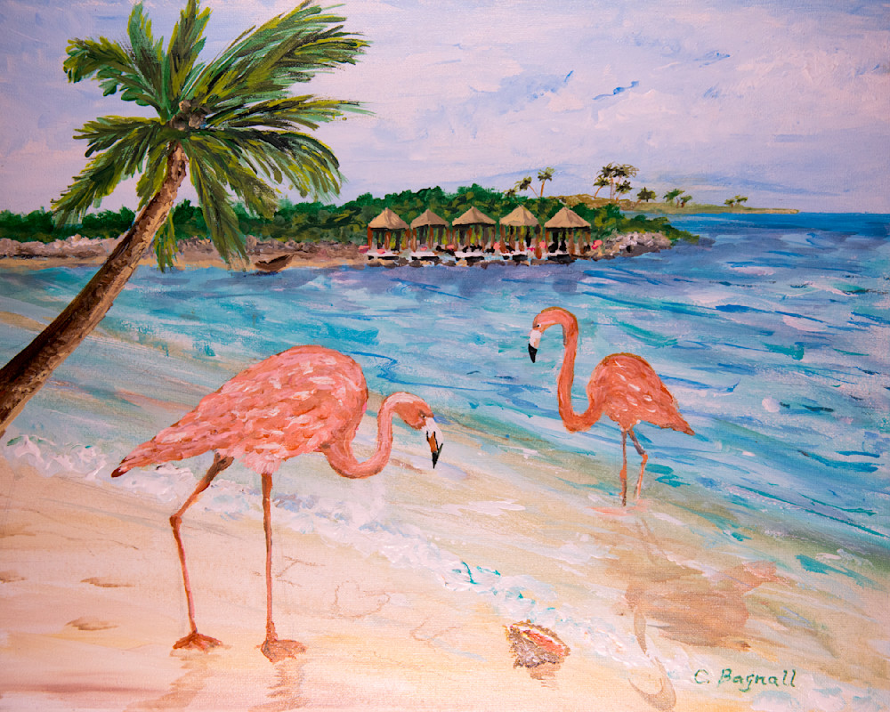 Flamingos Know Art | Art Works Carolyn