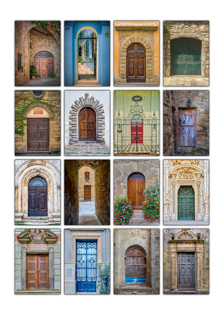 Open New Doors, Vertical Layout On White Photography Art | membymaryanne.com