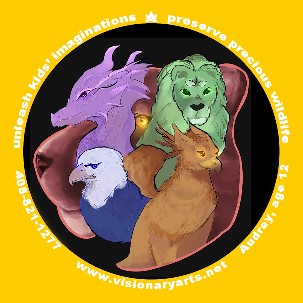 0a Sticker Va A12 Audrey 002 Art | Visionary Arts