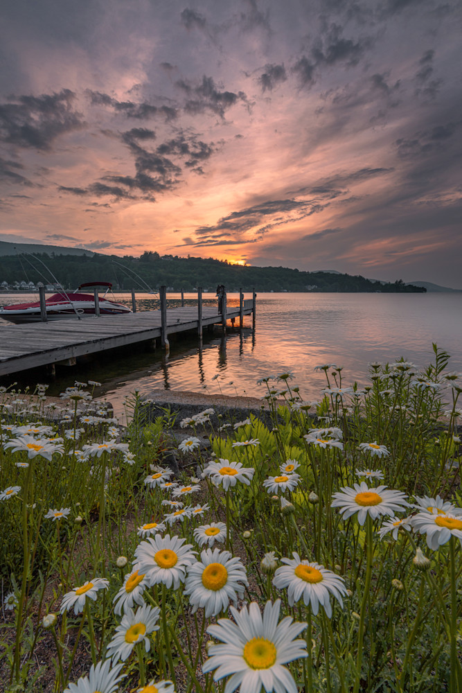 Alton, New Hampshire   Sunset Over Alton Bay (Lake Winnipesaukee) Photography Art | Jeremy Noyes Fine Art Photography