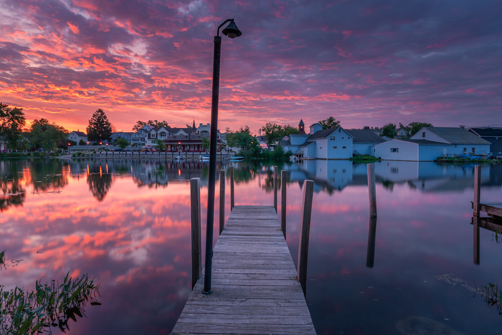 Wolfeboro, New Hampshire   Back Bay At Sunrise Photography Art | Jeremy Noyes Fine Art Photography