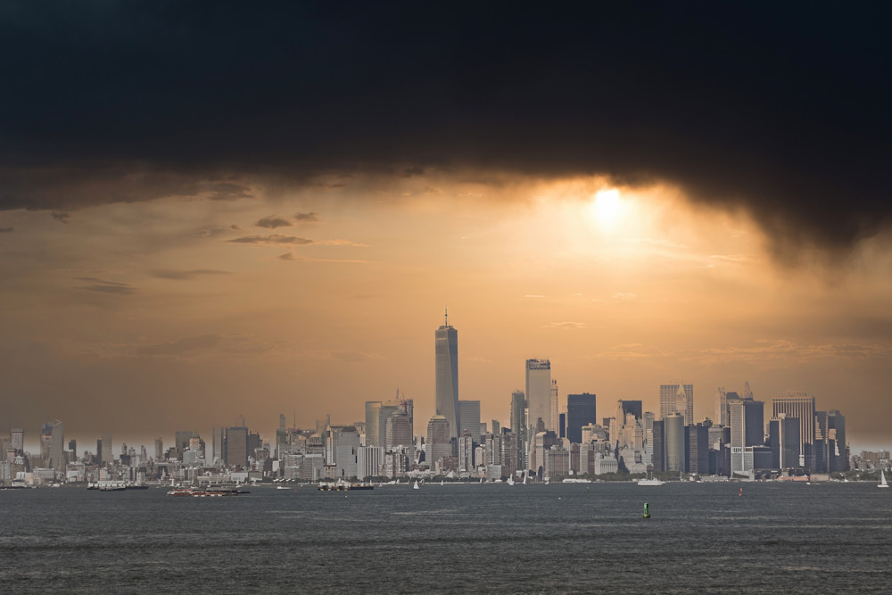 Storm Over New York City Photography Art | Gregory Stringfield Photography - STRINGFIELD STUDIOS