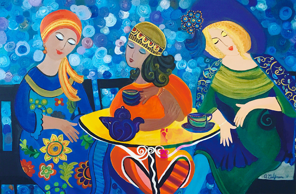 Sabbath Evening Tea Art | www.gelfmanstudios.com