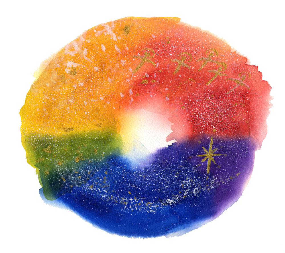 Magical Rainbow Art | Jeanine Colini Design Art