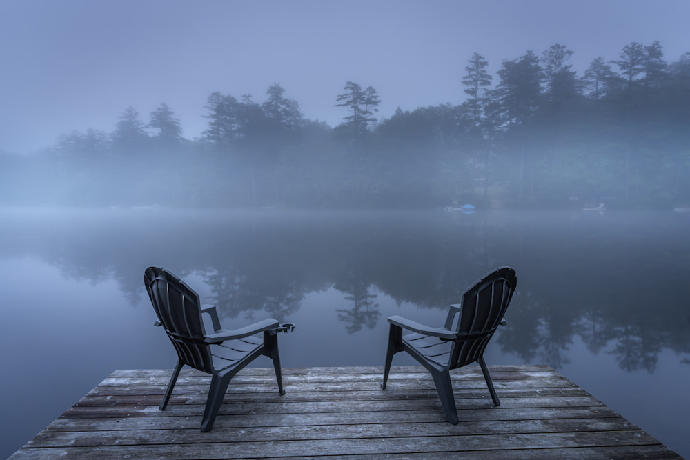 Swanzey, New Hampshire   Foggy Morning At Swanzey Lake Photography Art | Jeremy Noyes Fine Art Photography