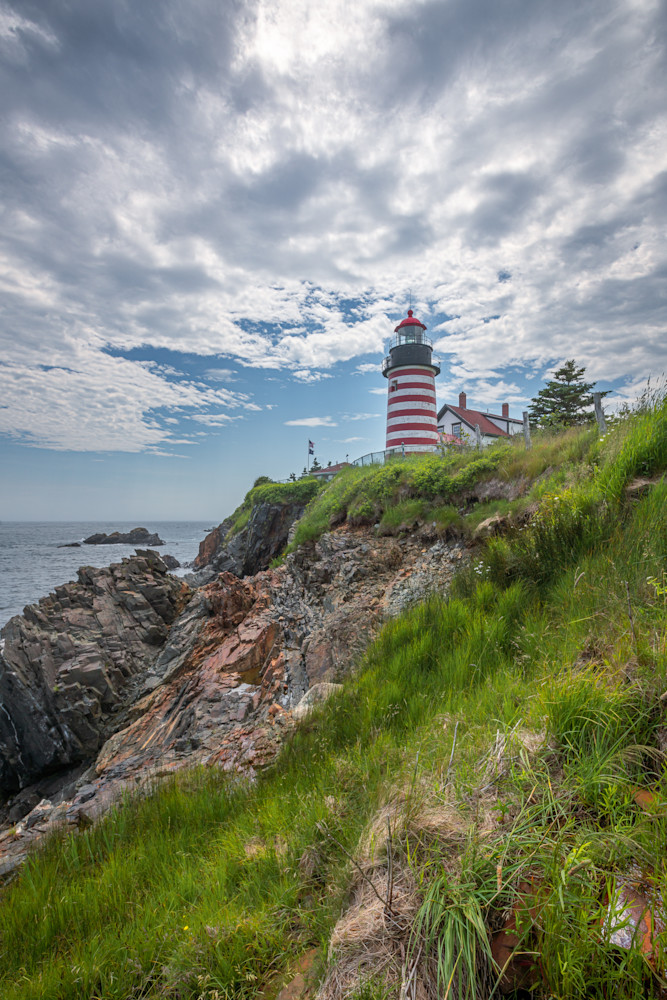 Lubec, Maine   West Quoddy Head Lighthouse Photography Art | Jeremy Noyes Fine Art Photography