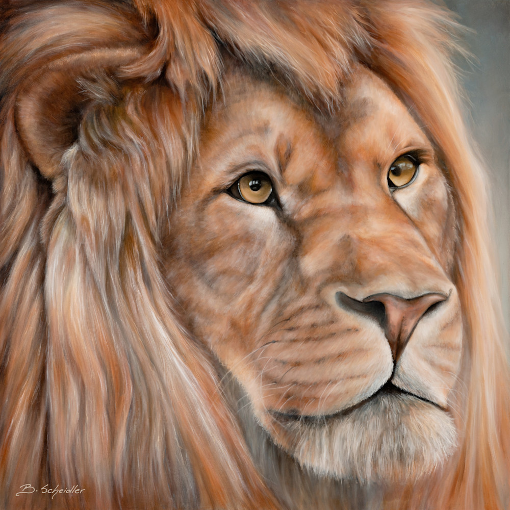 The Humble King! | Lion Of Judah Art | Bernice Scheidler Art