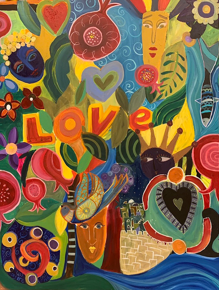 Friendship Circle Love Art | www.gelfmanstudios.com