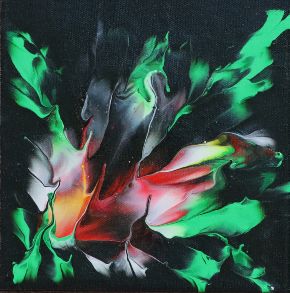 Abstract Floral 2 Art | maryjudewashburn