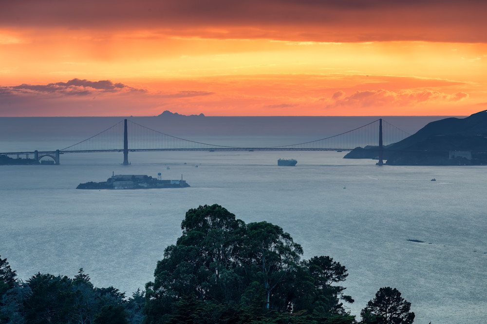 Golden Gate Bridge And Farallon Islands Photography Art | Anand's Photography
