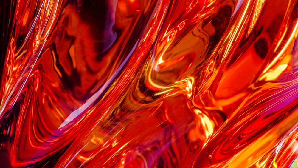 Murano glass abstract reflections