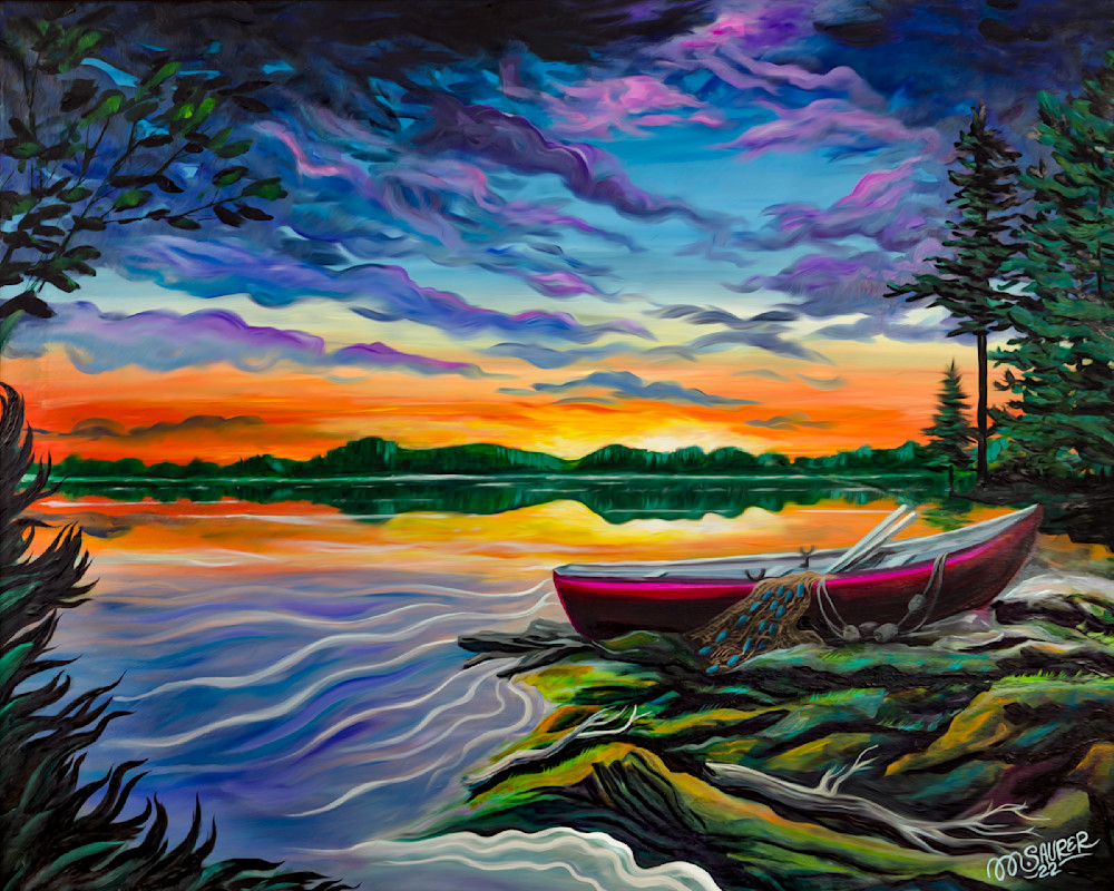 Arctic Sunset Art | Marissa of the North