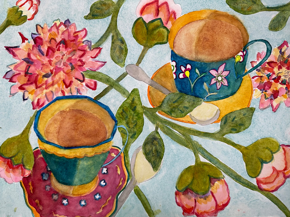 Time For Tea Art | Becki Thomas Art