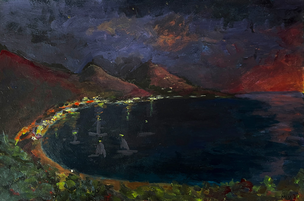After The Sunset At Grand Case St. Martin Island Art | McHugh Fine  Art