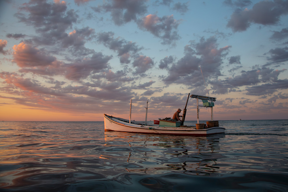 Sunrise Working Boat Photography Art | Billman Pix