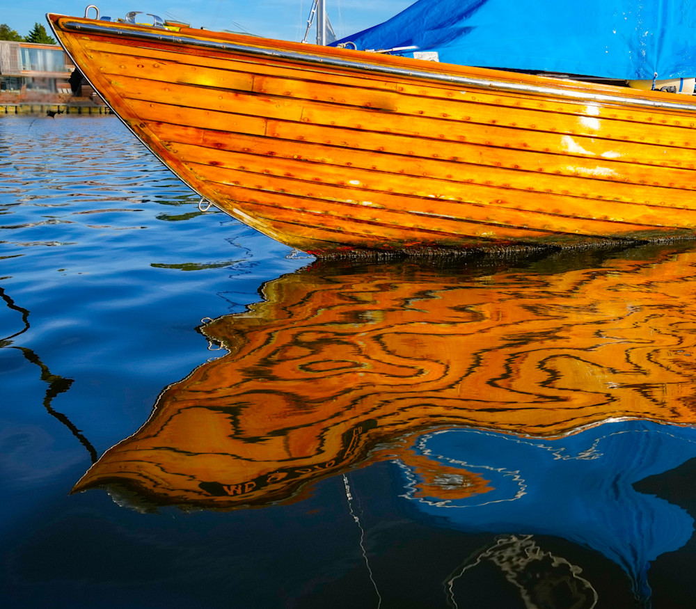 Wood Hull Reflection Photography Art | Billman Pix