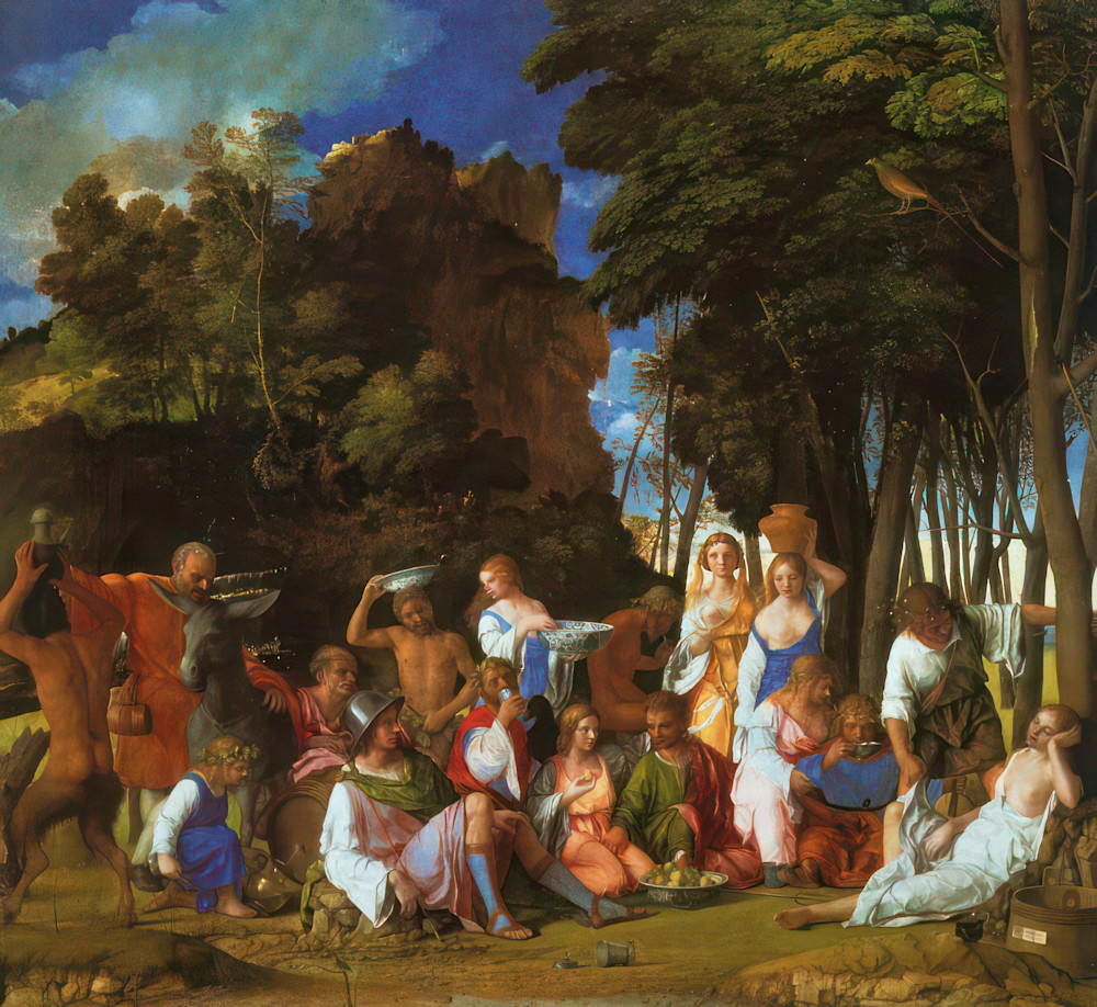 Bellini   Feast Of The Gods   1514 Art | The Beltway Bandits Art Emporium