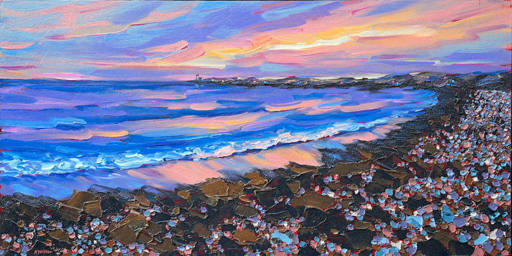 Twilight Over Rocky Shores Art | kathleenmiller